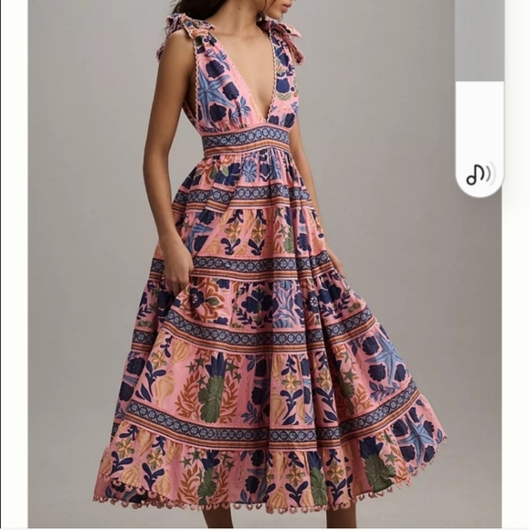 Farm Rio Ocean Maxidress - Picture 2 of 5